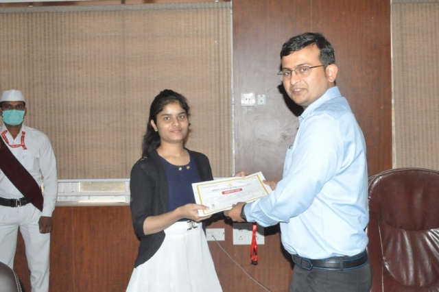 PSY Meritorious honor in Hosangabad Collectorate